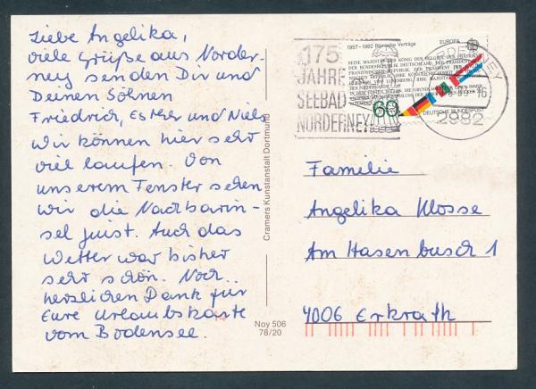 Insel Norderney in der Nordsee